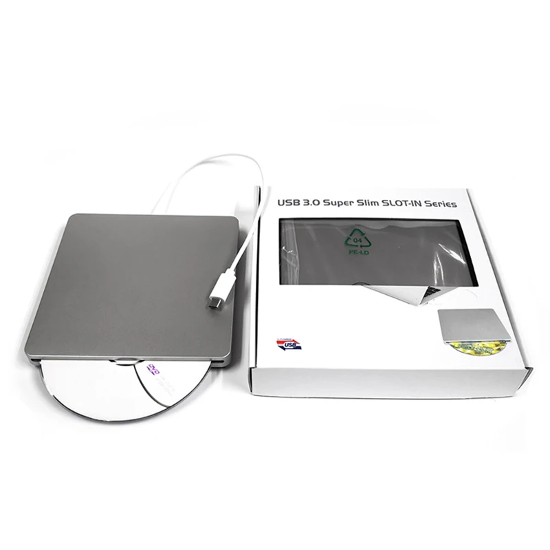 USB-C Superdrive DVD CD привод Внешний рерайтер типа с горелки ноутбука DVD привод поддержка Windows8/7/Vista/Mac OSX