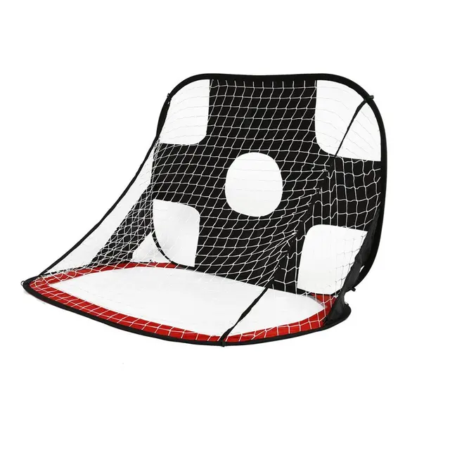 REIZ Foldable Football Gate Net Goal Gate Extra-Sturdy Portable Soccer Ball Practice Gate Kids Children Students Soccer Training