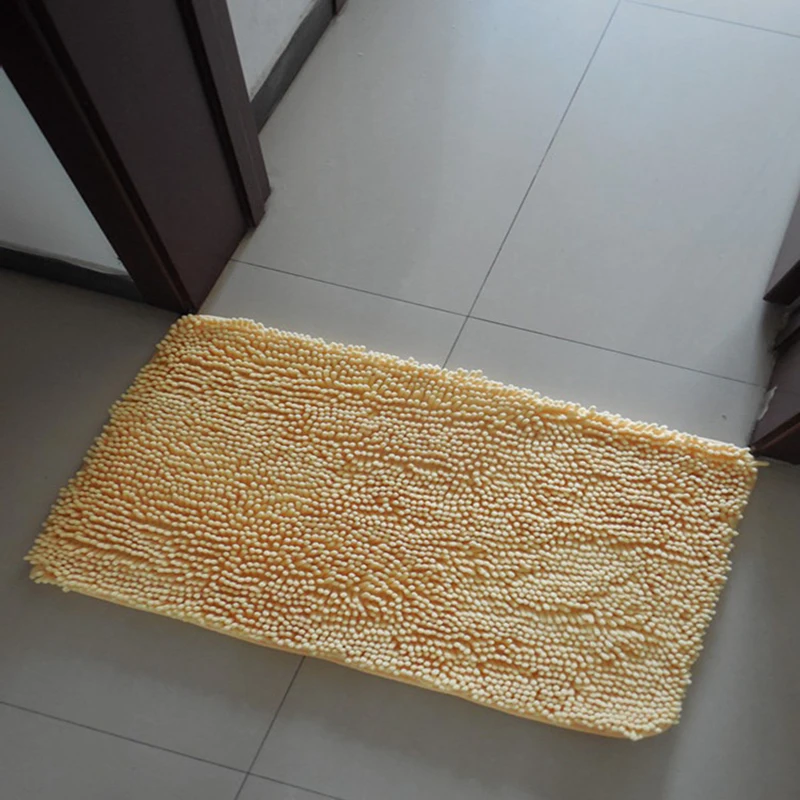 EHOMEBUY Carpet New Solid Color Chenille Stair Tread Mats Sold By 1 Piece Non Slip Beige Rectangle Self Adhesive Pad EHOMEBUY Carpet New Solid Color Chenille Stair Tread Mats Sold By 1 Piece Non Slip Beige Rectangle Self Adhesive Pad