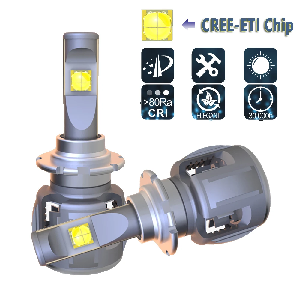 LED Car Headlight D1S D2S D3S D4S LED Headlight Bulbs Conversion Kit