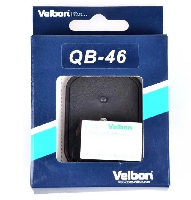 Velbon QB-46 Quick Release Plate для EX-430/440/444/530/540/630/640, FHD-53D EX серии штатива-треноги