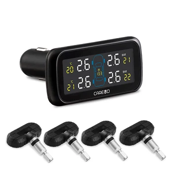 

Wireless Smart TPMS Tire Pressure Monitoring System U903TB Ultra Light Sensor Design Real Time Digital Tire Pressure Monitoring