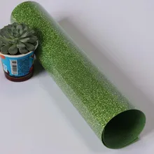 Светло-зеленый тепла Пресс термотрансферный винил для рубашки, хлопок, лен, 2" x 40"(50 см x 100 см