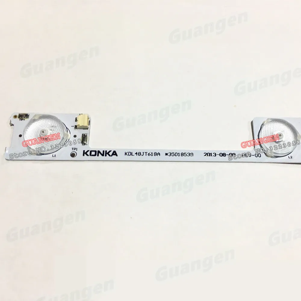 

25PCS/LOT Original 6 lights, 6V series LED, highlight lens bar, Konka LCD TV, KDL48JT618A general change lamp strip, 36V new new