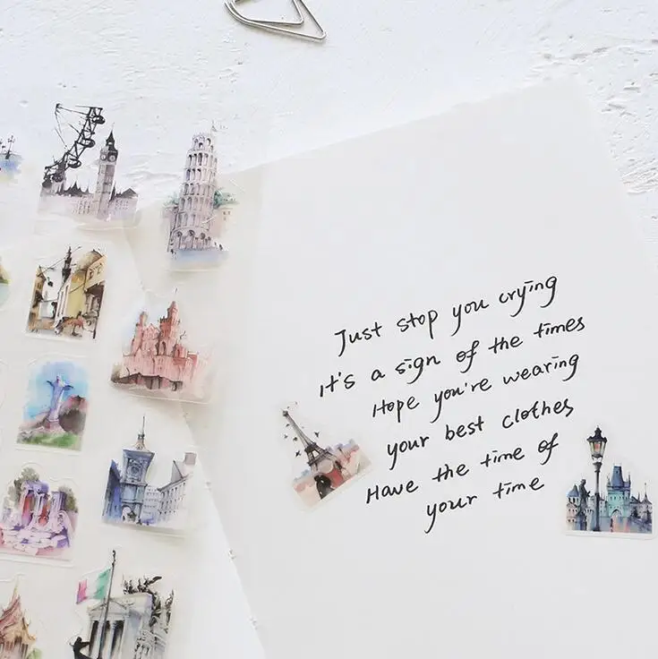 

Vintage Things Birds Decorative Washi Stickers Scrapbooking Stick Label Diary Stationery Album Stickers