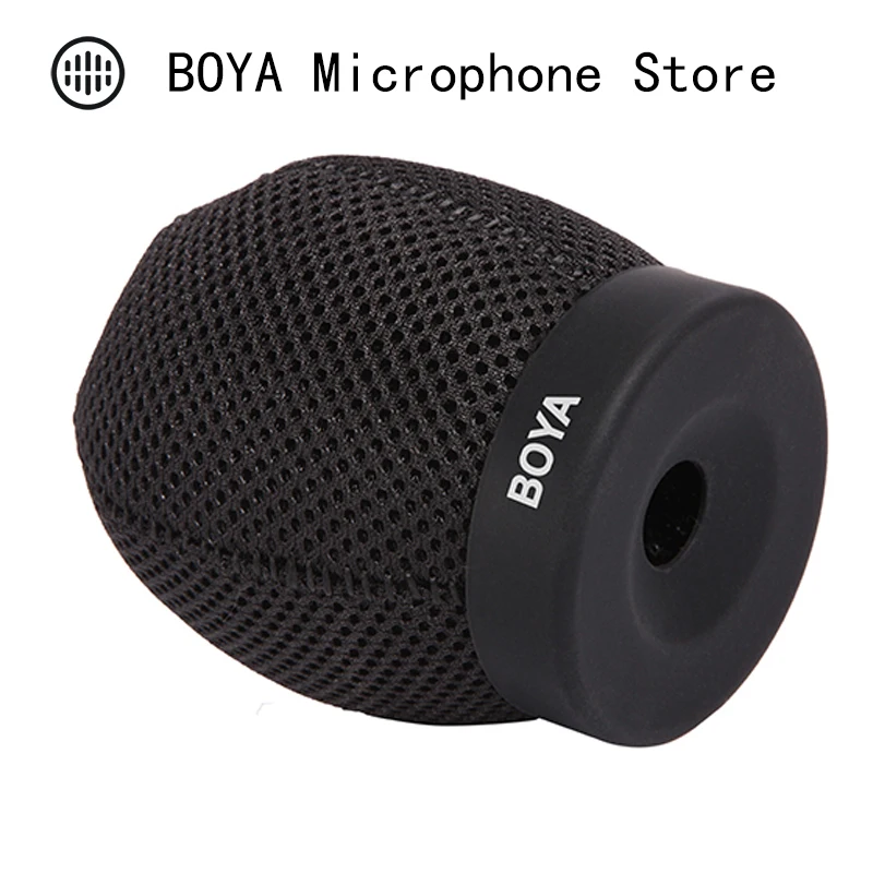 

BOYA BY-T80 Inside Depth 80mm Microphone Windscreen Windshield Wind Shield Foam for Shotgun Mic Accessories