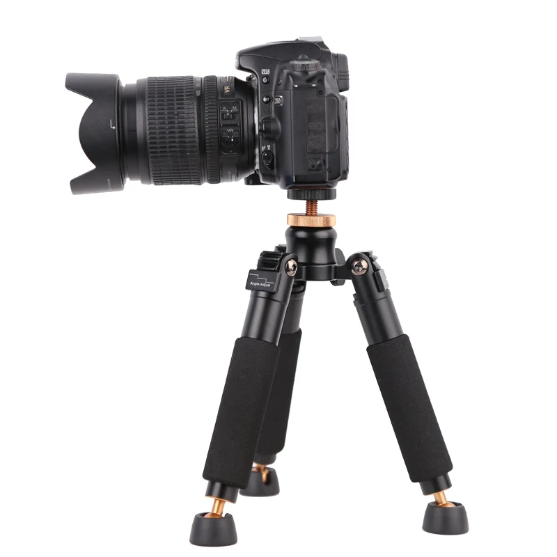 

Fusitu Q178 Portable Light Desktop Mini Table Tripod Monopod Base Unipod Support Tripod Stand for DSLR SLR Video Cameras