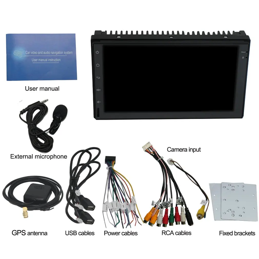 

7023A 1+16G car MP5 player Android 7.1 system High Definition Fashin design Radio Multimedia Player Best gift