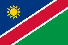 Namíbia Bandeira Nacional de Poliéster Bandeira Flying150 * 90cm 3ft x 5ft bandeira em Todo o mundo Em Todo O Mundo ao ar livre
