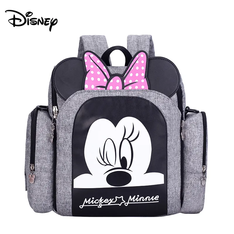 

Disney new multi-function Mummy bag baby to do stool bag out increased light and large capacity dining chair bag