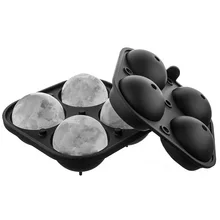 Посуда решения Froz круглая формочка для мороженого новинка пищевые силиконовая форма для льда лоток с 4*4,5 см мяч Ёмкость