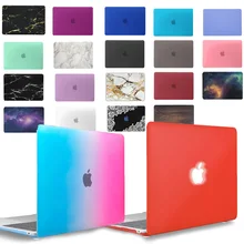 

KK&LL Matte Hard Shell Laptop case For Apple MacBook Air Pro Retina 11 12 13 15 & New Air 13 / Pro 13 15 inch with Touch Bar