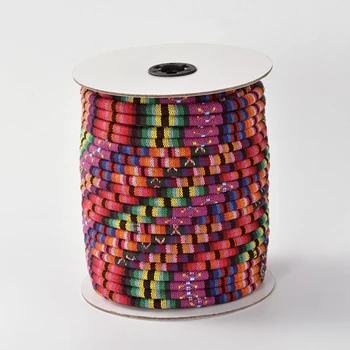 4 мм; 50 ярдов/рулон веревки ткань этнические шнуры материал для изготовления ювелирных изделий скидка вышивка бисером, вышивка специальное предложение
