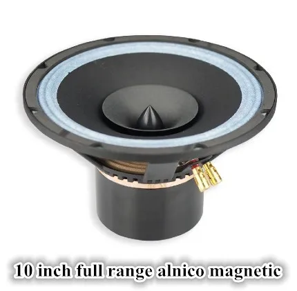 

Aucham 10 inch fever full rangve frequency alnico cobalt magnetic speaker 8 ohm 35~70W