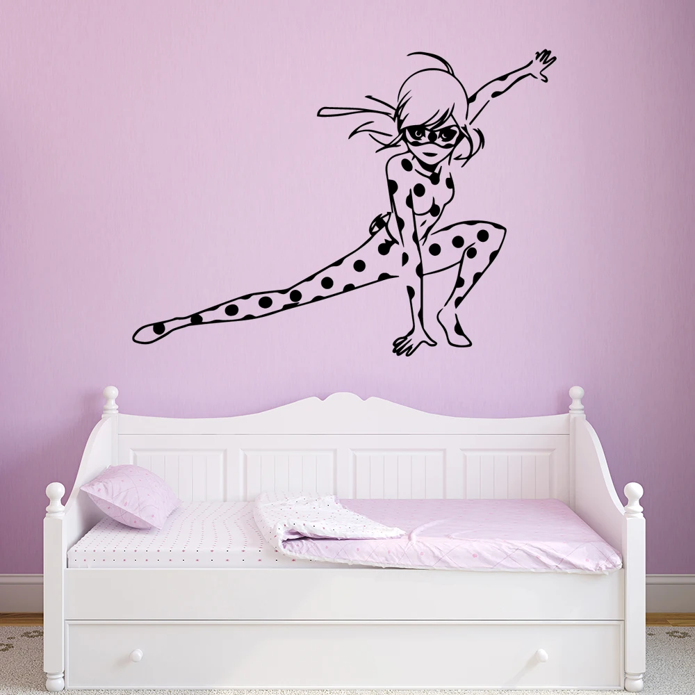 

Romantic girl Home Decor Wall Stickers Living Room Bedroom Background Wall Art Decal