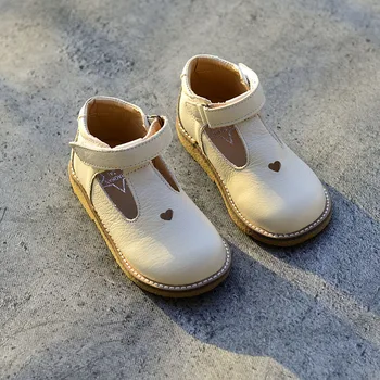 

2018 Spring Autumn New Kids Shoes For Girls Children's Casual Shoes Kids Princess Soft Leather Baby Shoes Size 21 - 30 MX78