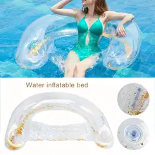 Надувная надувная кровать для пляжа, надувной матрас для бассейна, надувной матрас, спальная кровать для водных видов спорта, вечерние