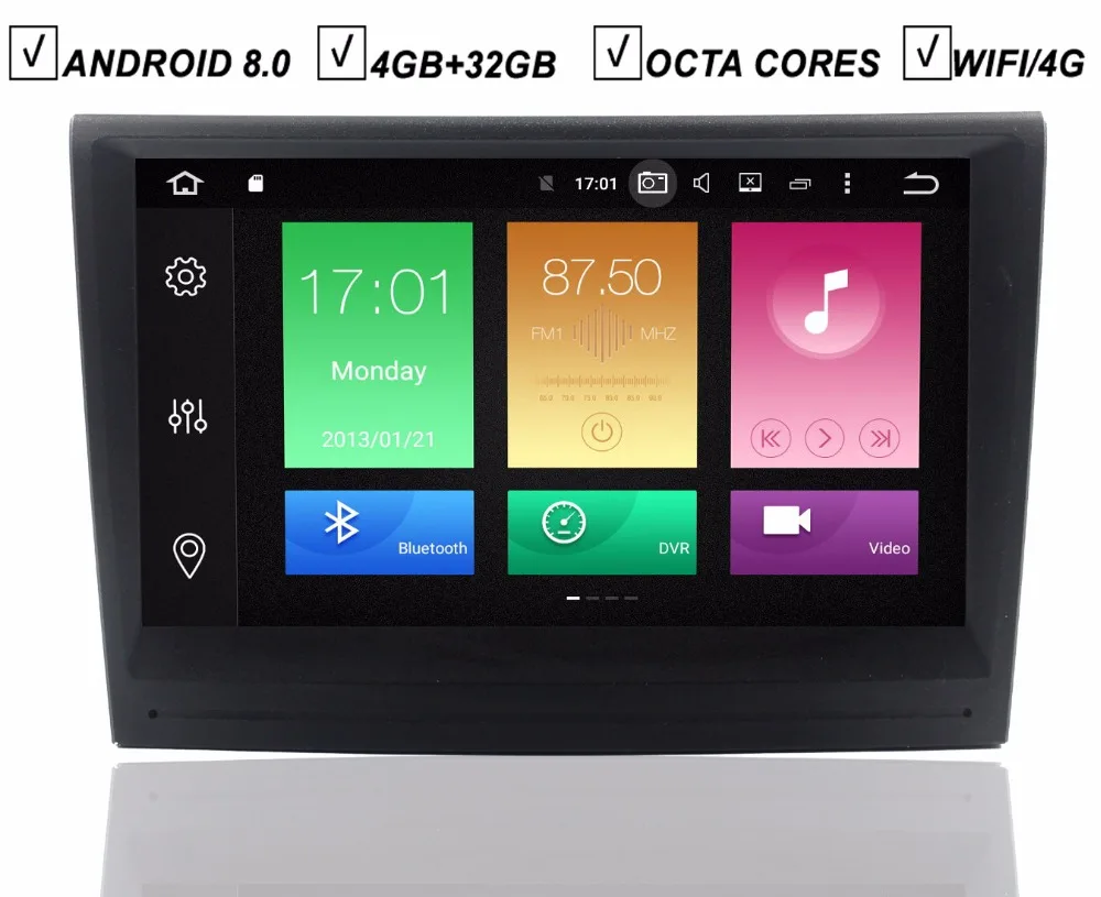 

8 Inch Car Android 9.0 DVD GPS Player For Porsche Cayman Boxster 911 977 Octa 8 Core 4GB+64GB Radio Multimedia BT Wifi DVR Stere