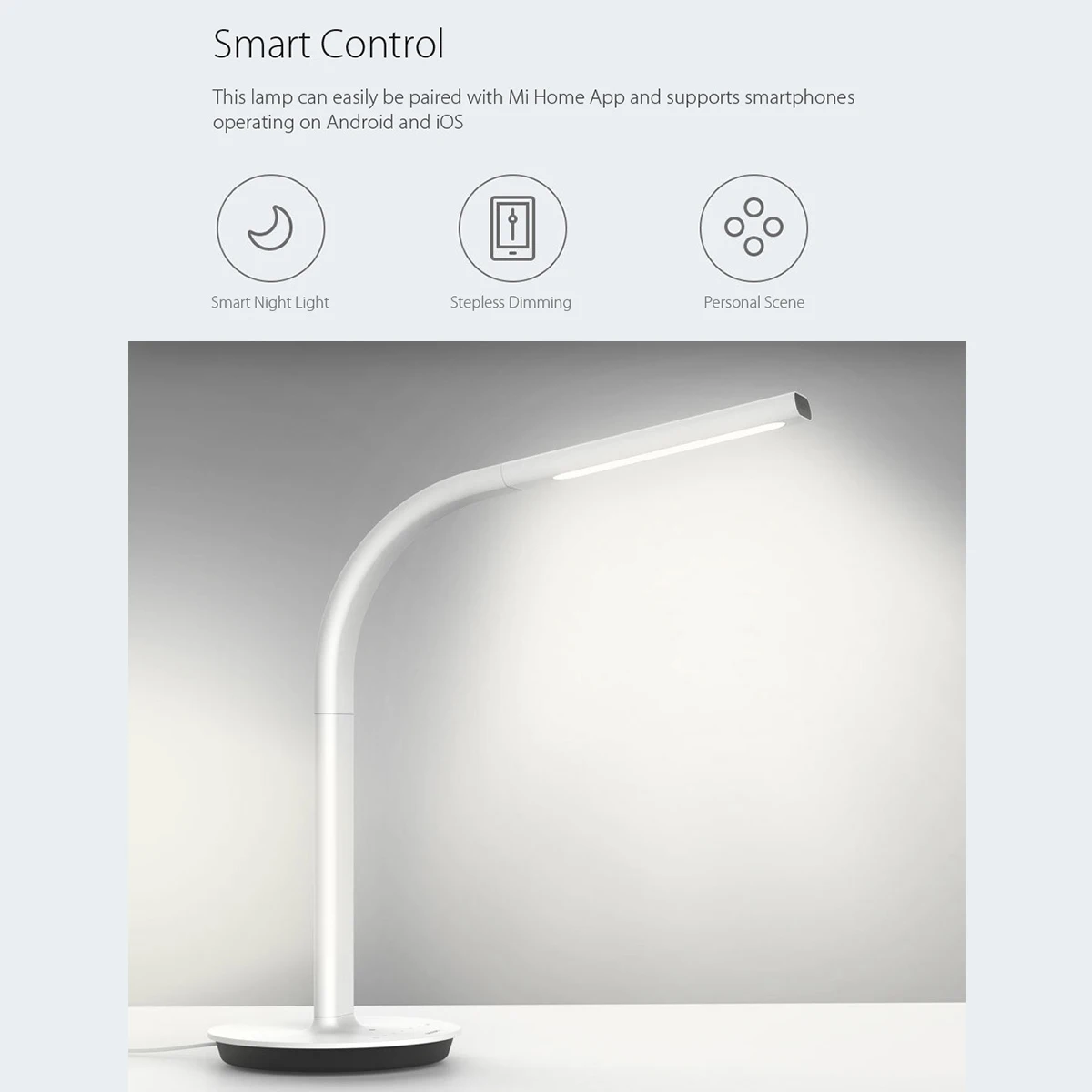 Xiaomi Mijia MJTD01YL светодио дный умная Светодиодная настольная лампа 4 режима освещения