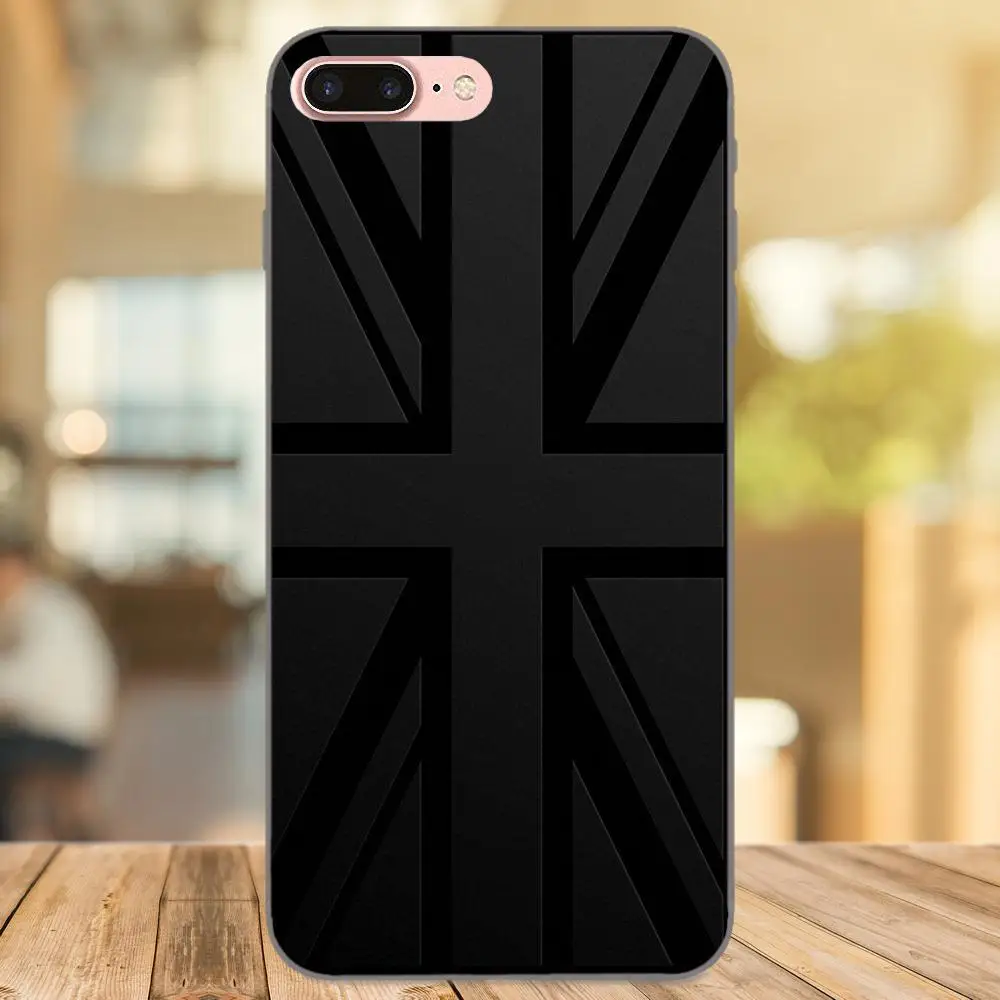 Чехол для мобильного телефона из ТПУ с черным и белым флагом Union Jack Xiaomi Mi Mix Max Note 2 2S