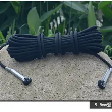 ASOL Профессиональный уличный туристический Скалолазание Веревка Шнур статический Веревка Линия жизни PICC страхование 8 мм