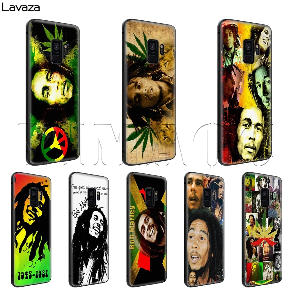 Lavaza Боб Marleys чехол для Samsung Галактики S6 S7 край J6 S8 S9 S10 плюс A3 A5 A6 A7 A8 A9 Note 8 9 |