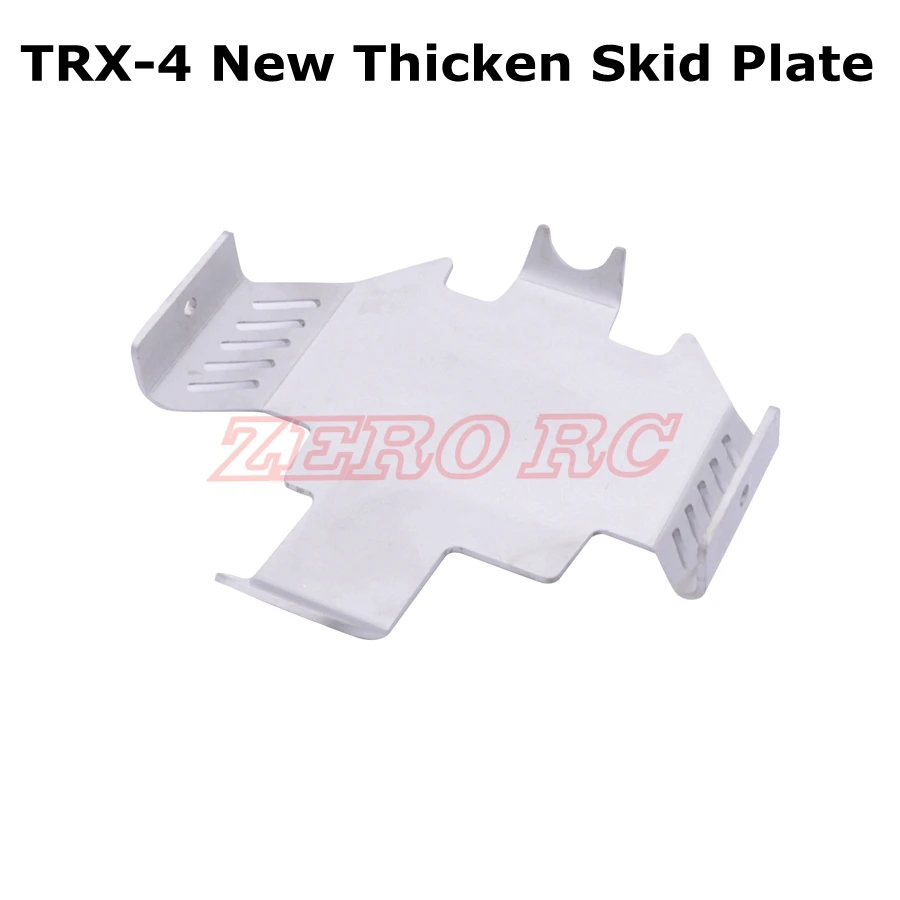 

TRX4 Stainless Steel Chassis Armor Protection Skid Plate For 1/10 RC Crawler TRAXXAS Trx-4 Trx 4