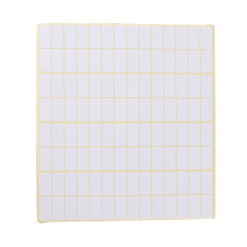 1680pcs A Lot 10*20mm Blank White Sticker Labels Small Paper Adhesive Label Stickers Writable Note Sticker Tag Crafts