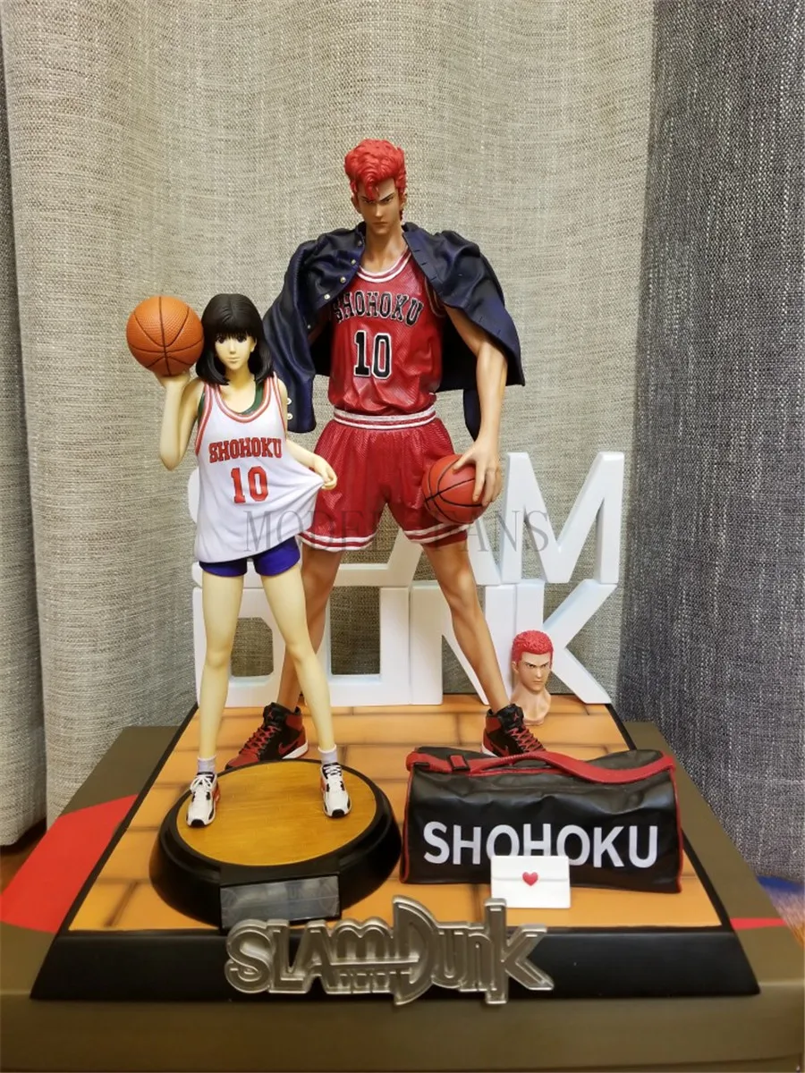 MODEL FANS IN-STOCK KO espada studio SLAM DUNK Hanamichi Sakuragi and Akagi haruko gk resin statue action figure for collection