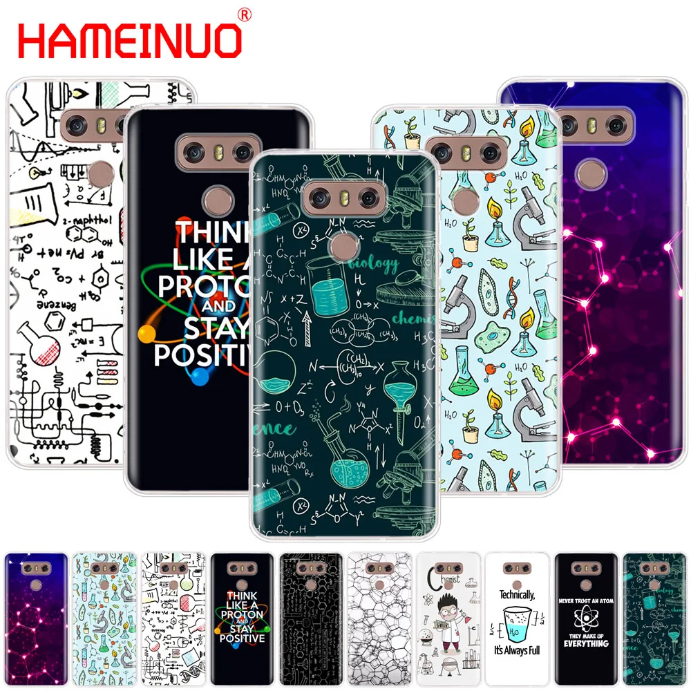 

HAMEINUO Biology and Chemistry case phone cover for LG G7 Q6 G6 MINI G5 K10 K4 K8 2017 2016 X POWER 2 V20 V30 2018