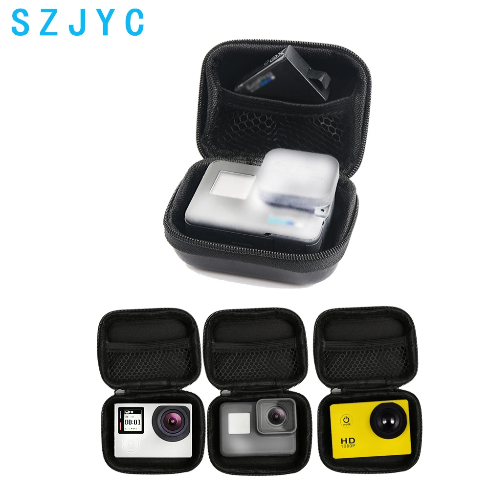

Portable Small Size Waterproof Camera Bag Case for Xiaomi Yi 4K Mini Box Collection for GoPro Hero 7 6 5 4 Sjcam Accessories