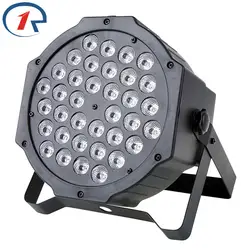 Zjright 36x1 Вт RGB LED PAR свет Красочные DMX512 ведомый плоским DJ контроллер диско концерт рестораны бар этап ночные огни