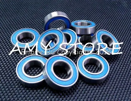 

[10 PCS] 6800RS (10x19x5mm) Metal Rubber Sealed Ball Bearing Bearings (BLUE)