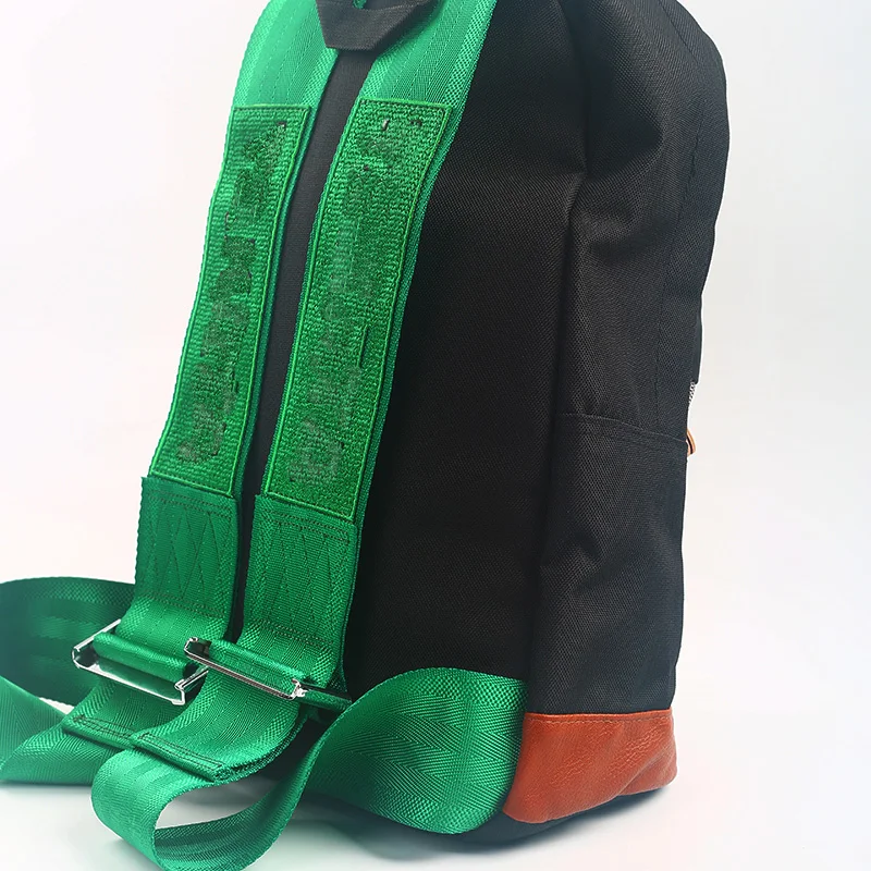 JDM Backpack Racing Tuning Bags School Travel Bag Fabric Straps Seat Belt Drift Car Auto  Key case For BRIDD