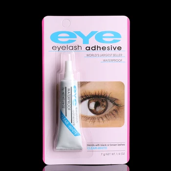 

Hot Sale 1PC Clear White Black Waterproof False Eyelashes Makeup Adhesive Eye Lash Glue Beauty Cosmetic Accessories Tools