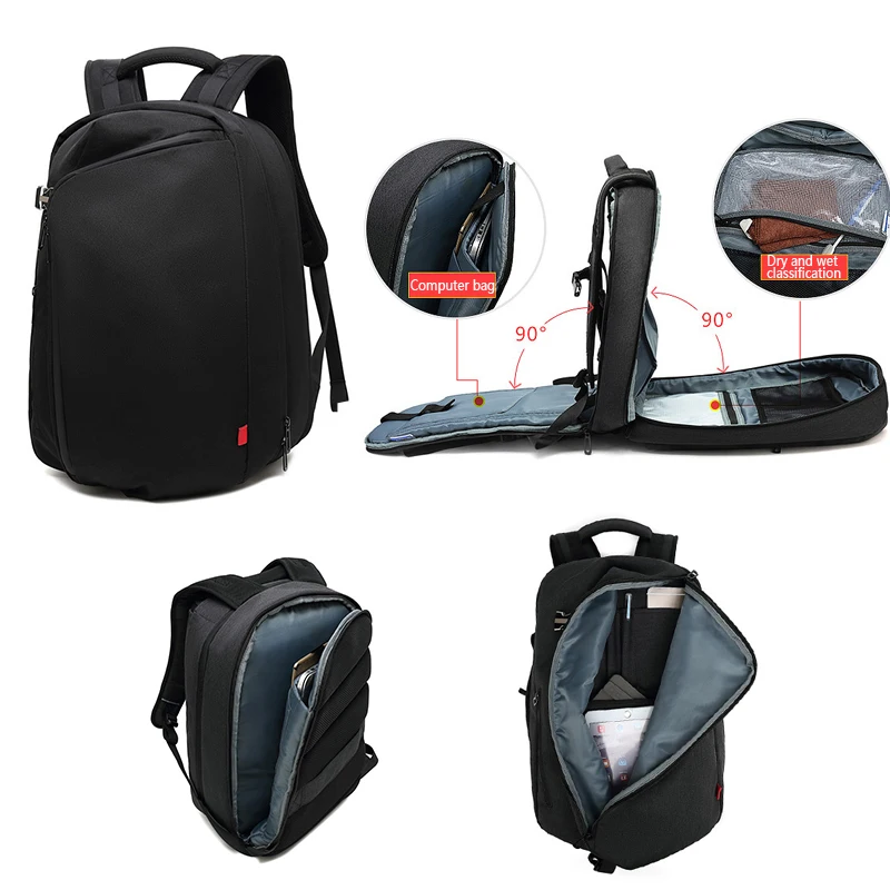 

Brand New Waterproof Backpack Men 15.6 inch Laptop Backpack School Bags Business Travel Backpacks for Women male bagpack Mochila