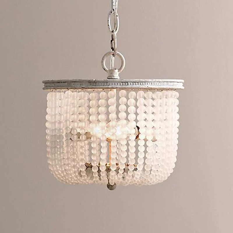 ZYY French Style Chandelier Retro pastoral Bedroom Children's room