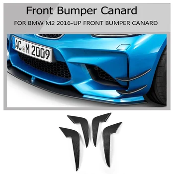 

Carbon Fiber Front Bumper Canards/Air Ducts spoiler for BMW M2 F87 2016-2018