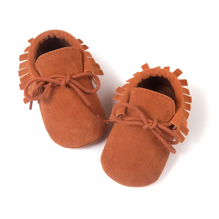 Новорожденный обувь детские мокасины горячие moccs детские впервые ходунки новорожденные infantil bebe обувь sol 0 ~ 18 месяц детские ботиночки
