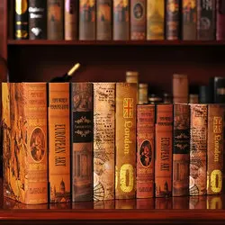 Классические Декоративные книги в английском стиле для дома античное украшение