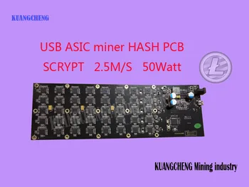 KUANGCHENG Mining industry sell Gridseed 2.5MH G-blade USB ASIC miner Scrypt Miner dogecoin litecoin mining Blade 1 PCB