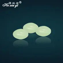 HXY шт 200 светящиеся шарики овальные космические бобы поплавковые