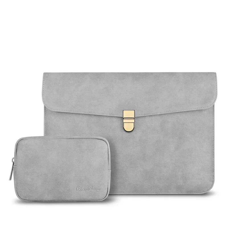 Laptop Sleeve Bag For Surface pro 3 4 5 6 12.3 Pouch Cover for surface go 10.1 the new surface pro E-Book PU Thin Tablet Case (2)