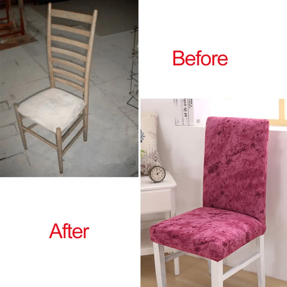 Эластичный чехол на стул из спандекса 6 шт. для свадьбы банкета вечеринки декора