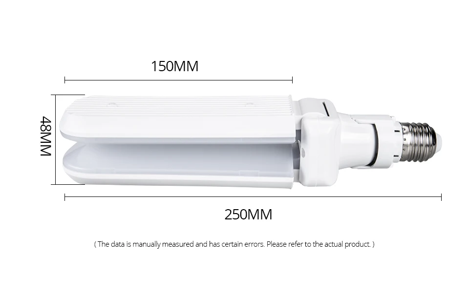 EeeToo 85-265 в светодиодный светильник E27/B22 потолочный вентилятор лампа для гостиной складной лопасть вентилятора светодиодный светильник ing 30 Вт 45 Вт потолочный светильник для дома