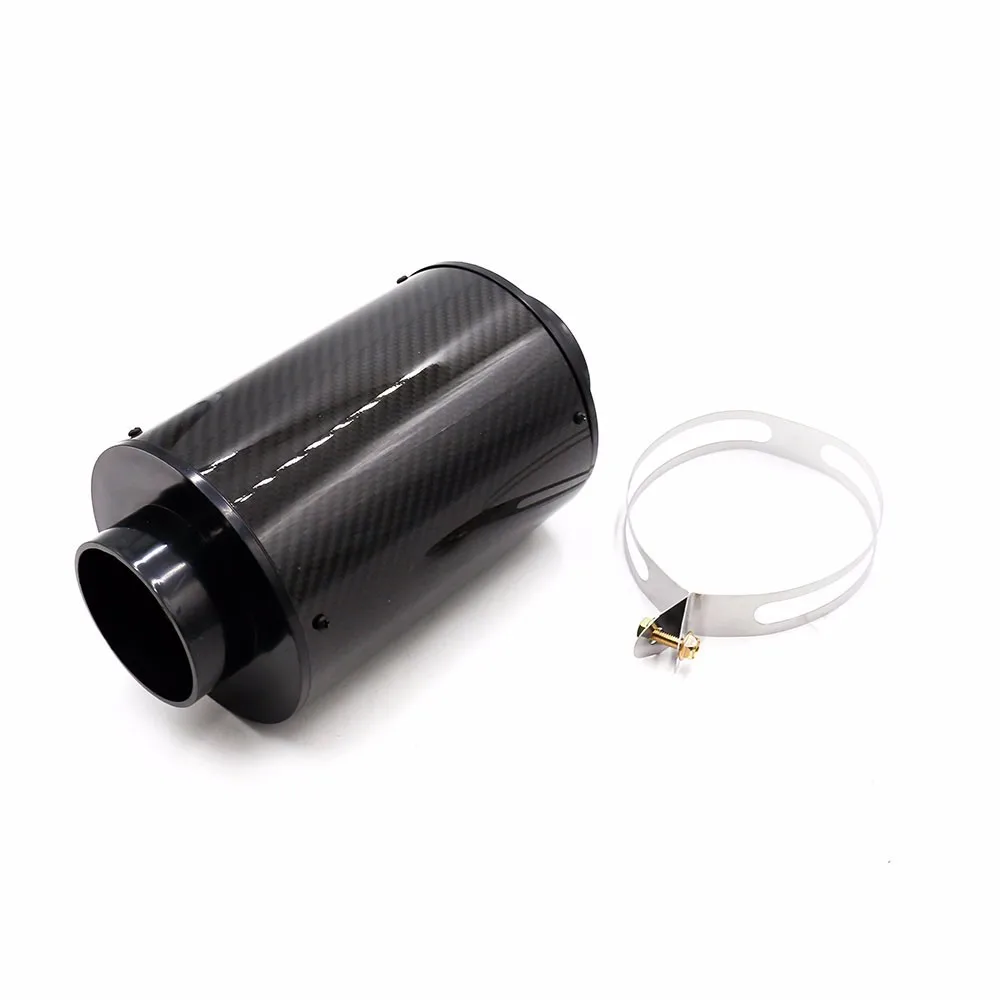 Caixa de Filtro de ar sem Ventilador de Alimentação Kit de Admissão de ar Cnvelocidade Alimentação Fria Indução & Carbon Fibre Yc100487 Kit 11 Fibre Caixa De Filtro De Ar sem