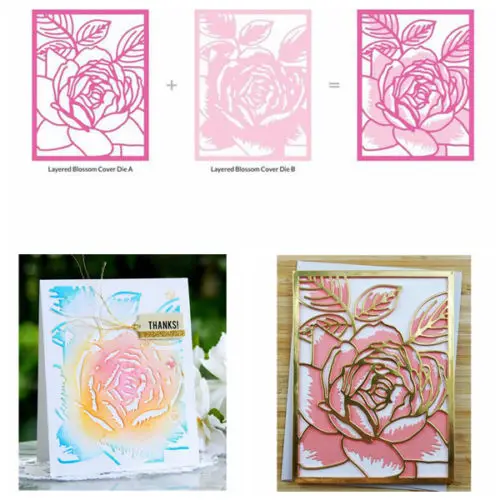 

Flower Frame Metal Cutting Dies New 2019 Stencils for DIY Scrapbooking Paper Cards Making Craft Fun Decoration Embossing