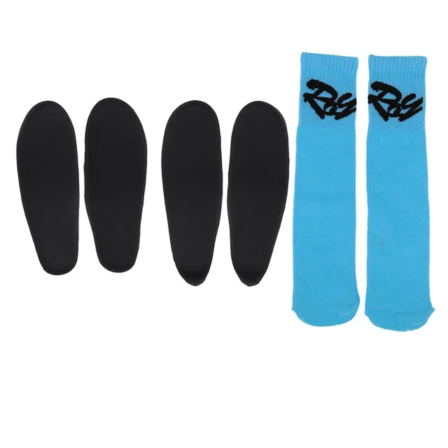 Kids Skates Accessories 1 Pair Skates Insoles + 1 Pair Cotton Socks for