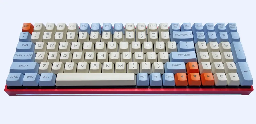 Keycap,Skyblue1,Red