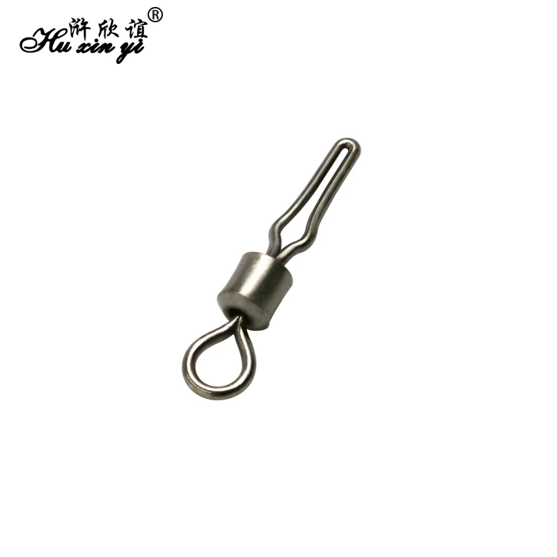 HXY шт (200 100) Размер (10 # до 2 #) поворот с боковым зажимом для лески|100 swivel|ring swivelfishing